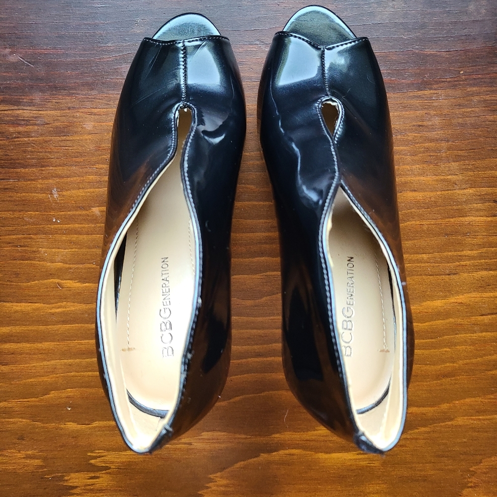 BCB Generation Peep Toe Booties 7